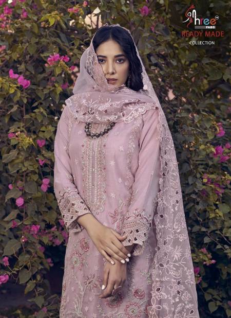 R 1255 By Shree Organza Embroidery Pakistani Suits Wholesale Shop In Surat Catalog